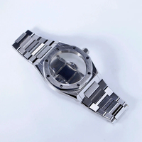 Caja de Reloj Octogonal Personalizada de Acero Inoxidable 316L de 39 mm, Resistente al Agua hasta 100 m, Cristal de Zafiro de 10,4 mm de Grosor para Relojes de Buceo 9015 9039