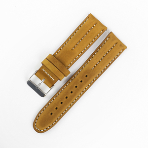 Bracelet de montre en cuir véritable Crazy Horse 20mm 22mm bracelets en cuir de veau bracelets de montre <span class=keywords><strong>vintage</strong></span> marron café vert bleu Bracelet pour <span class=keywords><strong>Panerai</strong></span> - Product Image 2