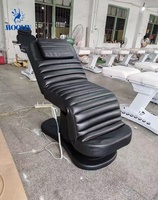 MOOLIN Maßgefertigte PU-Leder 3-Motoren-Massageliege Verstellbare Spa-Behandlungsliege Geräuschlose Salonliege für Hotel, Fitness und Gewerbliche Nutzung