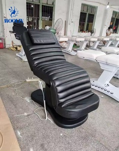 Cama de Masaje Eléctrica de Cuero PU Personalizada de Alta Calidad Moolin con 3 Motores para Uso en Hoteles y Gimnasios, Diseño Moderno, Salón Comercial - Product Image 5