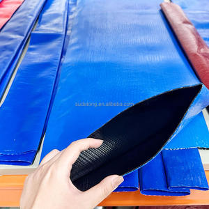 Tuyau plat <span class=keywords><strong>flexible</strong></span> en <span class=keywords><strong>PVC</strong></span> double couche 100m haute pression transparent pour pompe à eau, drainage, agriculture, irrigation, industrie, <span class=keywords><strong>piscine</strong></span> - Product Image 1