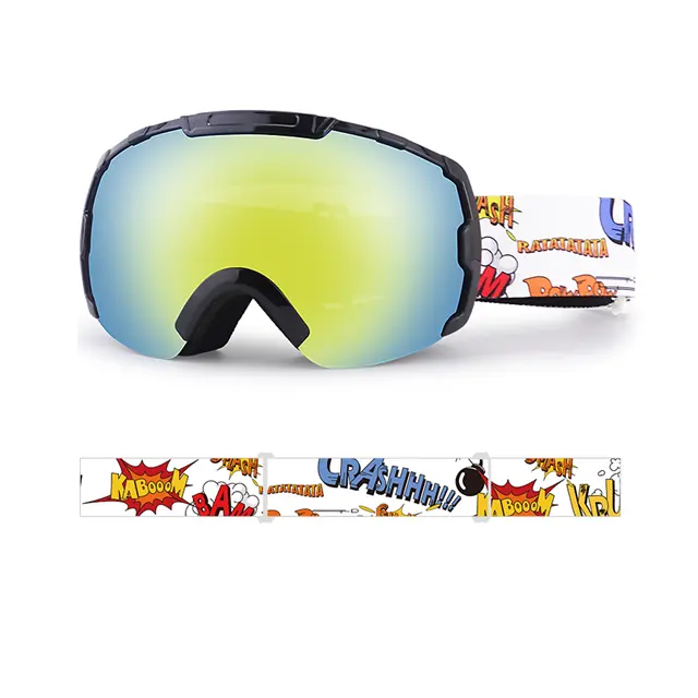 Neuer Stil Wholesale Thick Frame Ski-/Snowboard brille für Erwachsene und Jugendliche
