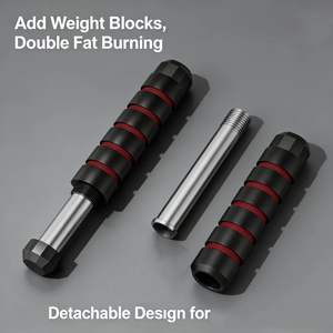 Corde à sauter lestée détachable, roulements en acier de précision, sans enchevêtrement, un outil magique pour brûler les graisses et remodeler le corps - Product Image 5