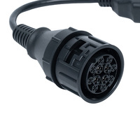 Cable Conector de 12 Pines para Camiones y Remolques TCS OBD Demann, Modelo CDPOBD16PF-MAN12P