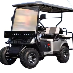 Carrito de Golf Convertible de Cuatro Ruedas a Bajo Precio con Motor de 5kw para Patrullaje de Propiedades Turísticas, Hoteles, Campus y Uso Turístico - Product Image 1