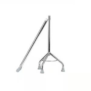 Barre de marche télescopique à quatre jambes, en alliage d'aluminium, pour canne antidérapante, multifonctionnelle réglable pour personnes âgées - Product Image 3