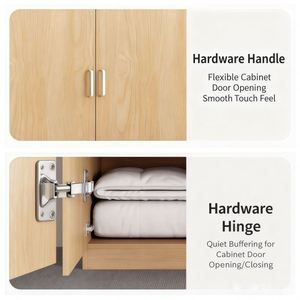 Moderner Offener Stahlschrank Ohne Tür Einfache Montage Anpassbare Farbe Wohnzimmer Landhaus Apartment Aufbewahrungsschrank - Product Image 6