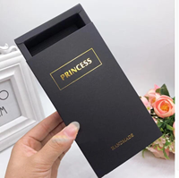 Boîte en papier personnalisée d'usine, boîte à tiroir de luxe pour chocolats et bonbons, boîte cadeau dorée pour mariage et fête, emballage de produit avec logo