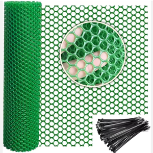 Barriera di serpente di plastica filo di pollo nero rete metallica di plastica <span class=keywords><strong>recinzione</strong></span> per pollame cani coniglio - Product Image 1
