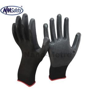 قفازات عمل من النتريل الرغوي غير قابلة للانزلاق من NMSAFETY، معتمدة من CE EN388، بألوان مخصصة، قفازات متعددة الاستخدامات للإصلاح مع شعار مخصص - Product Image 6
