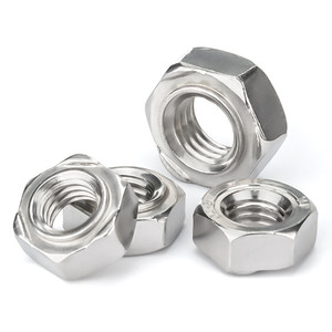 Prix usine avantageux : Écrous à souder hexagonaux en acier inoxydable 304 (M4 à M16) – Catégorie d'écrous DIN 929 pour diverses tailles métriques - Product Image 1