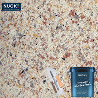 Peinture extérieure à base d'eau, imitation granit, texture marbre, acrylique, imperméable, résistante à la moisissure, résistante aux UV, couleurs personnalisables