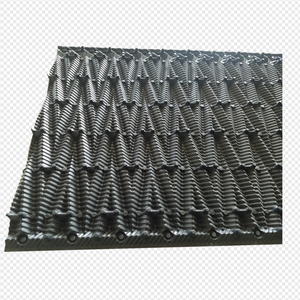 Torre de enfriamiento industrial serie Kuh de 750 mm de ancho, medios de embalaje de relleno de PVC con estrías cruzadas - Product Image 1