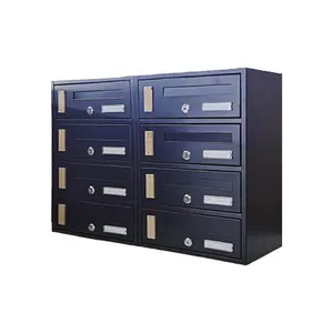 Fabricant pas cher <span class=keywords><strong>anglais</strong></span> boîte <span class=keywords><strong>aux</strong></span> <span class=keywords><strong>lettres</strong></span> montage mural cluster boîte <span class=keywords><strong>aux</strong></span> <span class=keywords><strong>lettres</strong></span> avec 8 portes - Product Image 4