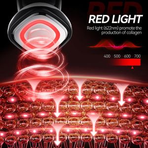 Aangepaste gezichtsmassage-apparaat, goedkope gezichtsmassager voor thuisgebruik, huidverstevigingsapparaat, lichttherapie voor gezicht, ogen en halslift. - Product Image 5