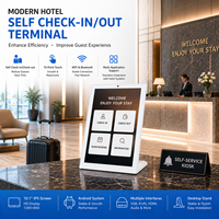 Tablette Android professionnelle 14 pouces, terminal intelligent en forme de L, tablette Android en forme de L, affichage des horaires pour les salles de conférence d'hôtel