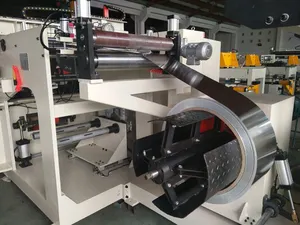 Automatische Plc Controle Koper En Aluminium Folie Winder Cast Resin Transformator Folie Wikkelmachine