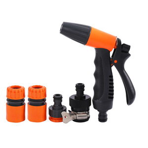 Pistolet à eau pour lavage de voiture, en plastique, avec plusieurs modes de pulvérisation, pour le lavage de voitures et le jardinage - Product Image 2