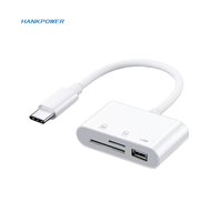 OEM USB Type C Micro à USB lecteur de carte SD pour ordinateur portable adaptateur de carte mémoire SD
