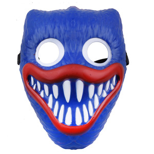 Party Horror Blue Black Halloween <strong>Scary</strong> <strong>Mask</strong> - Product Image 4