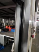 Porte à enroulement rapide automatique en PVC avec fermeture éclair, fonction anti-collision, pour usage industriel intérieur