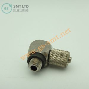 107265 FITTING, PNEUMATIC ELBOW <b>MINIATURE</b>, OD4MM x M5 THD FOR DEK MACHINE - Product Image 1
