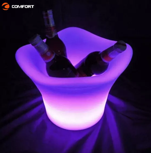 Xô Đá <span class=keywords><strong>Led</strong></span> Nhựa Có Thể Sạc Lại Được Thiết Kế Mới Màu Sắc Tùy Chỉnh Chất Lượng Cao - Product Image 2