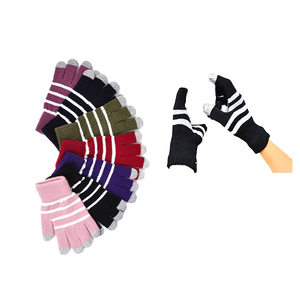 100% gants d'hiver en acrylique avec écran tactile magique trois doigts sensibles sport ski cyclisme pêche activités de plein air quotidiennes - Product Image 6