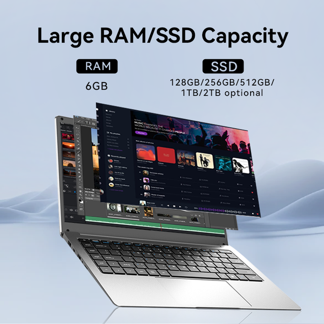 Wholesale Oem Bulk Laptops 14inch Mini Laptop N4000 Laptop Notebook Ordinateur Portable