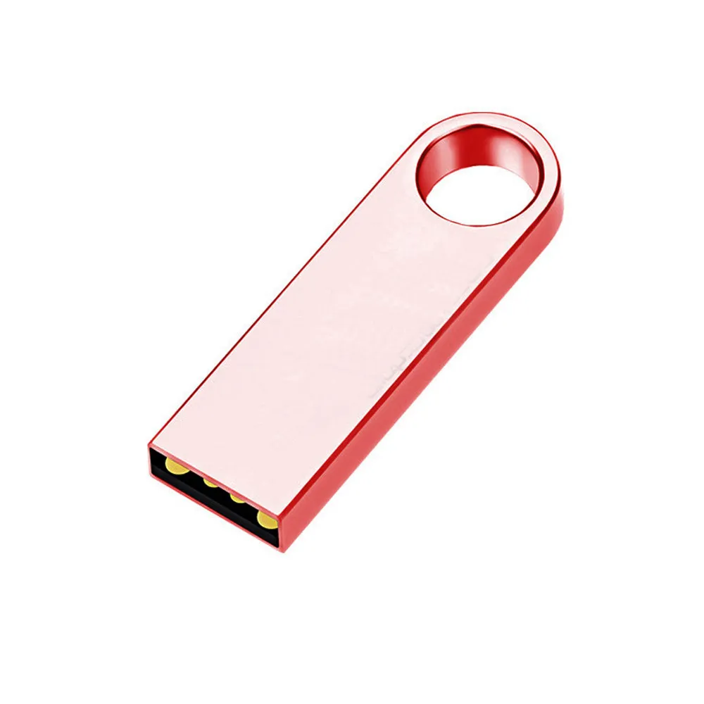 OEM Mini USB Flash Drive 32GB 16GB 8 GB 4GB Metal Pen Drive Pendrive 128 64 32 16 8 GB USB Memória Flash Stick USB personalizado