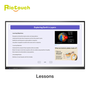 Riotouch 3588 ai phần mềm bảng trắng <span class=keywords><strong>Android</strong></span> 13/14 tương tác phẳng bảng thông minh để giảng dạy bảng tương tác - Product Image 5