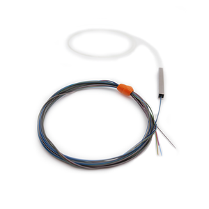 0,9 mm G657A1 1x2 Mini stalen buis type 2-weg optische vezel PLC <span class=keywords><strong>splitter</strong></span> 1*2 zonder connectoren, verkrijgbaar in 0,5 m, 1 m, 1,5 m, 2 m - Product Image 5