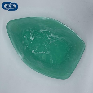 Forma di scudo barca eco-friendly personalizzato ciotola di frutta insalata con struttura in marmo e Aqua turbinio Pattern per uso domestico Hotel e <span class=keywords><strong>Bar</strong></span> - Product Image 6