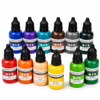 Ensemble de peinture acrylique pour coulage OEM, 36 couleurs, 10 ml, à base d'eau, séchage rapide, multi-usages, certifié EN71