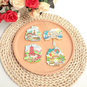 Ímã personalizado feito países lembrança alumínio 3d folha <span class=keywords><strong>Metal</strong></span> Ref ímã para geladeira - Product Image 3