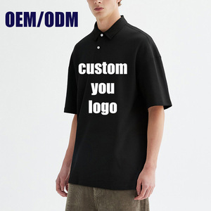 Camisetas Polo Casuales al Por Mayor de Alta Calidad, 300gsm, Manga Corta, Lisas, Personalizables con Impresión para Hombre - Product Image 2
