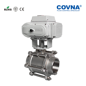 AC220/110โวลต์การควบคุมระยะไกล3ชิ้นไฟฟ้าเกลียวบอลวาล์ว - Product Image 5