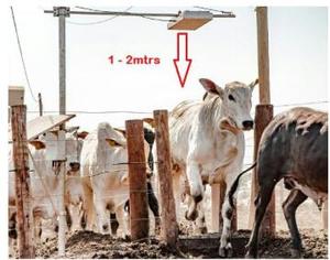 8dBi 860-960 MHz Viết/đọc RS232 UHF RFID Reader với ăng ten tích hợp cho thẻ tai động vật, hậu cần, quản lý kiểm soát truy cập - Product Image 6