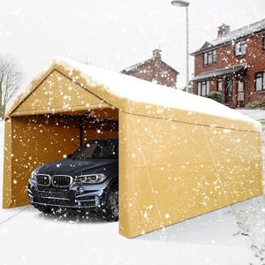 Auvent de voiture robuste, imperméable et résistant aux UV, avec cordons élastiques à billes, facile à installer, auvent de voiture, abri de voiture - Product Image 2