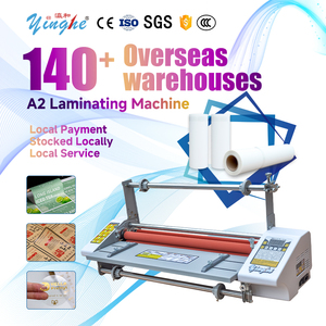 Machine de plastification à chaud grand format industrielle pour films en rouleau, idéale pour les enseignes publicitaires et les modèles en papier, modèle YH-A2, format papier. - Product Image 2