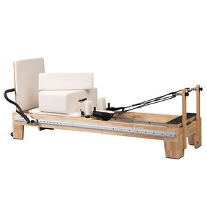 Macchina <span class=keywords><strong>Pilates</strong></span> Commerciale in Legno di Alta Qualità, Best Seller, con Reorganizer Bianco e Binari Laterali Completi - Product Image 1