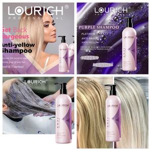Champú <span class=keywords><strong>Profesional</strong></span> Anti-amarillo LOURICH que Neutraliza Suavemente los Tonos Amarillos y Anaranjados No Deseados, Champú Sin Amarillo - Product Image 5