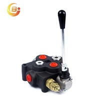 Vanne de commande directionnelle monobloc hydraulique Junbao ZT20 1 bobine 25 GPM 90 LPM 3000 PSI pour tracteur niveleuse OEM