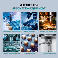 Modules de moteur linéaire haute vitesse et haute précision, guides linéaires, roulements, rails linéaires en acier chromé pour l'électronique semi-conductrice