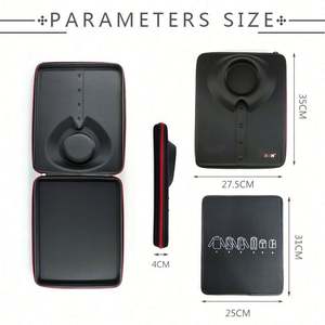 Hot Sale Black <b>Hard</b> <b>Shell</b> T-Shirt Organizer Waterproof Large Capacity High Quality Customizable Business Travel EVA <b>Case</b> Bag - Product Image 5