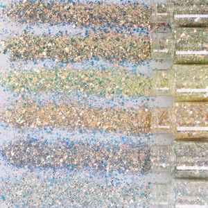 Paillettes épaisses en gros du fabricant 1KG, feuilles de mousse de résine scintillante pour Noël, pour cheveux, maquillage et décorations, MOQ 1KG - Product Image 6