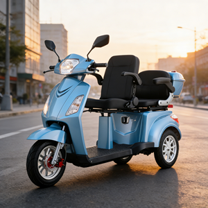 มอเตอร์ 60V /1000W ทันสมัยและทนทาน /สกู๊ตเตอร์ไฟฟ้าสามล้อ/ พร้อมเบาะนั่ง รุ่น VISTA-L1 - Product Image 1