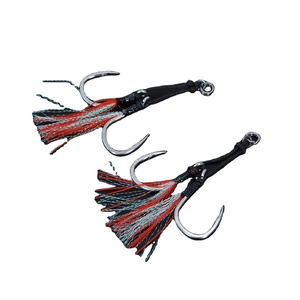 Anzuelos de Pesca de Acero con Alto Contenido de Carbono de Buena Calidad 1/0 2/0 3/0 4/0 5/0, Accesorios de Pesca de Agua Salada y Agua Dulce, Anzuelos de Pesca con Señuelo - Product Image 1