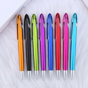 Plastic Twist <b>Ballpoint</b> <b>Pen</b> Solid Matching Clip Custom Logo Metal Advertising <b>Pen</b> for Business Trade Show Promotional Gift - Product Image 2