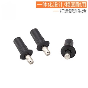 Conector telescópico de pivote para puerta de armario con núcleo de hierro y pasador de resorte, para separador de zapatos - Product Image 3